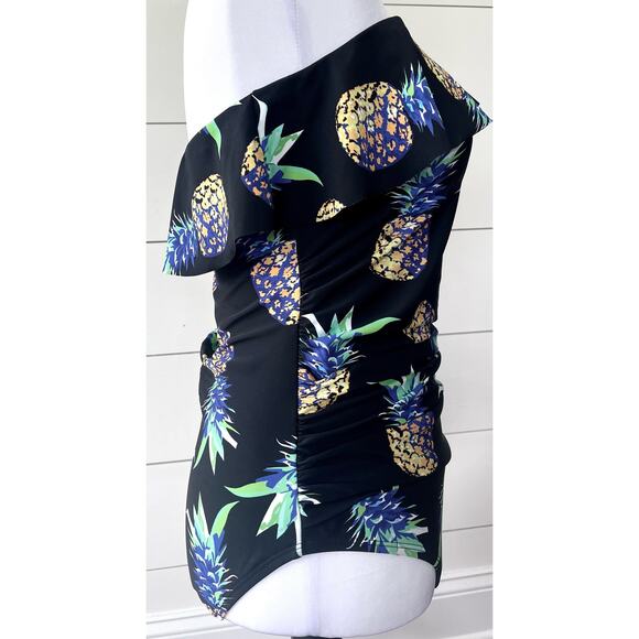 Hilor Womens One Piece Swimsuits with Pineapples - Size 10 - Picture 5 of 14